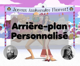 Fond Personnalisé (+20€)